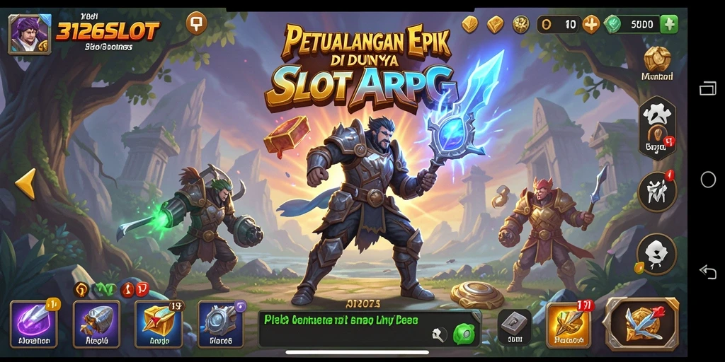 Screenshot utama 3126SLOT menampilkan aksi seru dalam game ARPG.