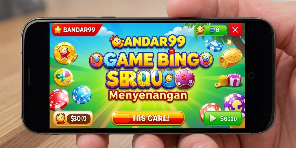 Screenshot gameplay menarik dari game Bingo BANDAR99.