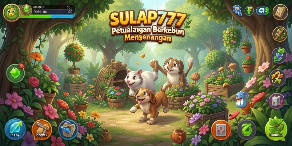 Tampilan gameplay Farming SULAP777 yang menarik dan interaktif.