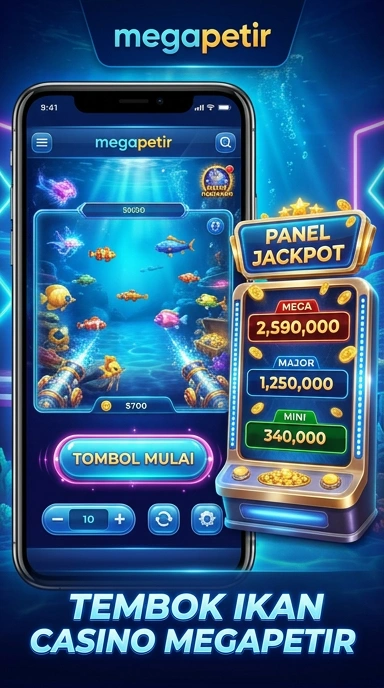 Antarmuka pencarian aplikasi yang mudah digunakan di megapetir.